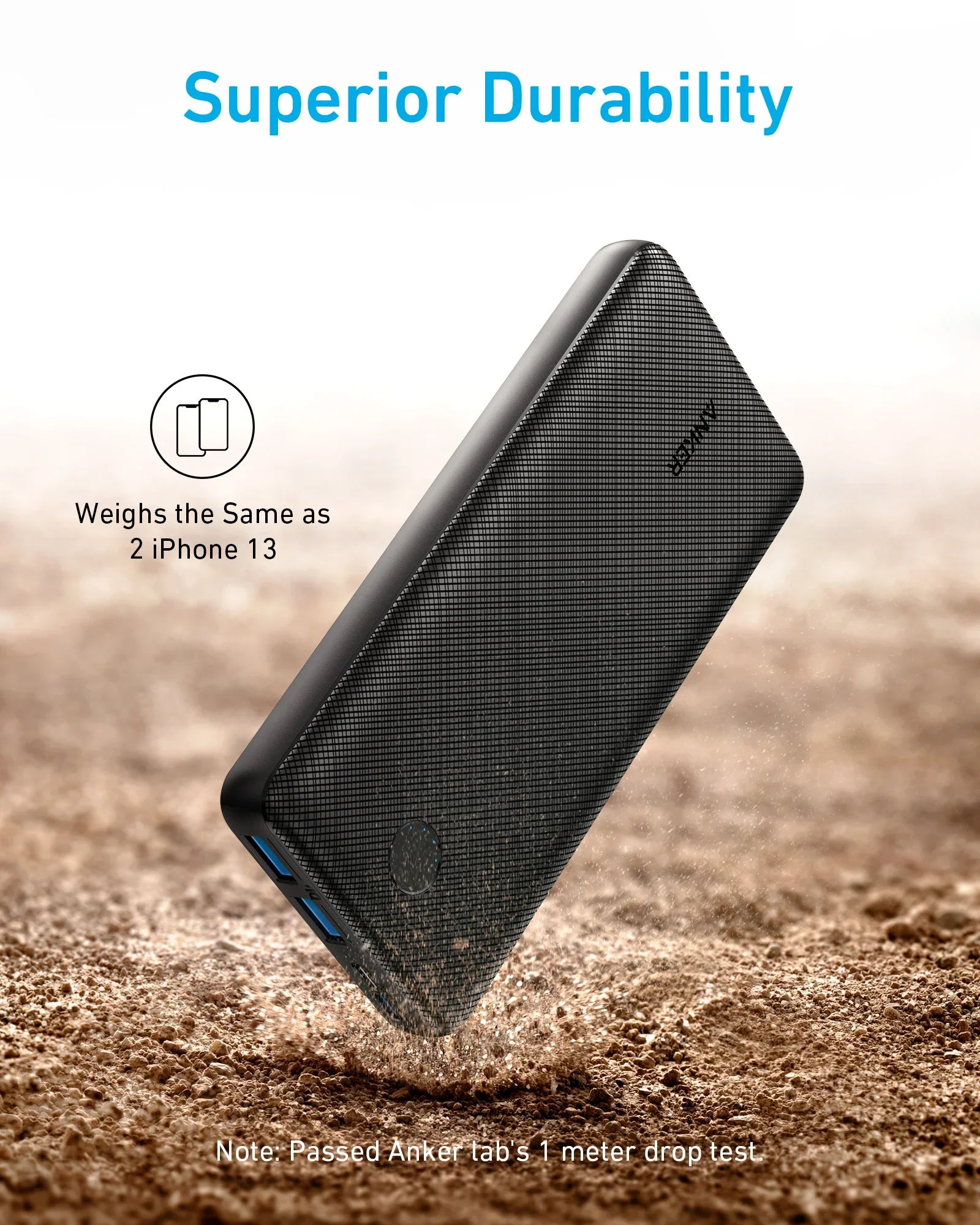 Anker 324 Power Bank 10000mAh, Black A1237H11 - Image 5