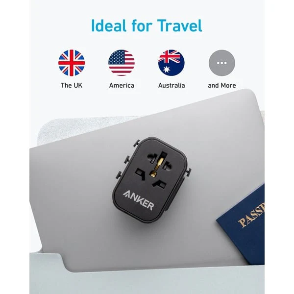 Anker Usb-C Travel Adapter 1A 2C 30W A9212K11 - Image 5