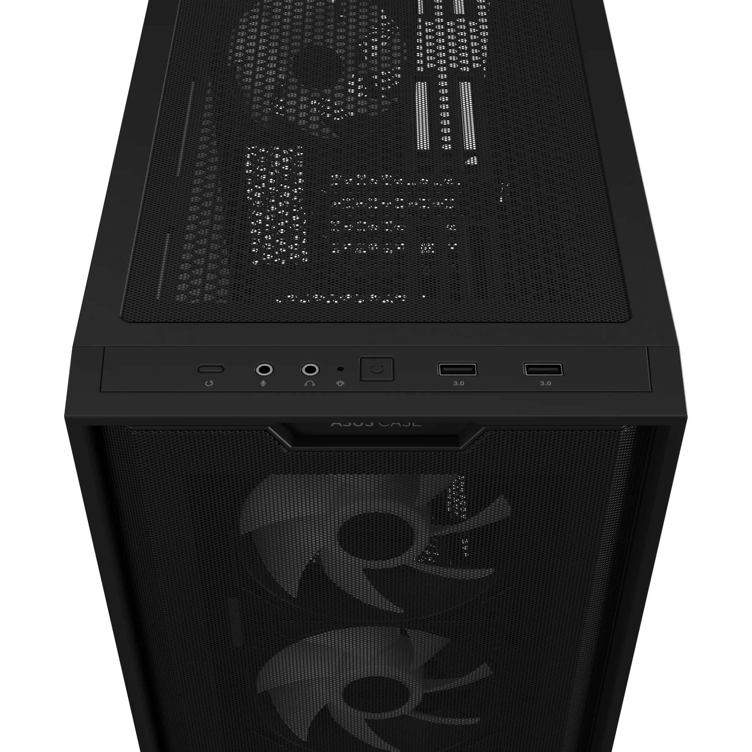 Asus A21 Plus Micro ATX ARGB PC Case - Black - Image 11