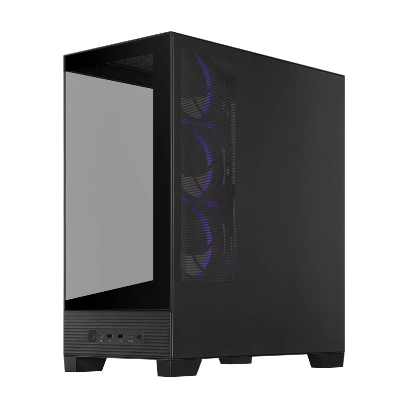 ASUS A31 PLUS Mid-Tower ARGB ATX Case -Black - Image 9