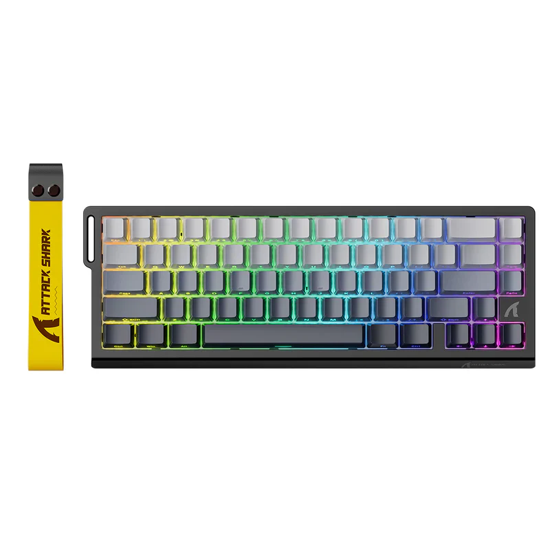 ATTACK SHARK X68 HE Rapid Trigger Keyboard Magnetic Switch- Black Gradient