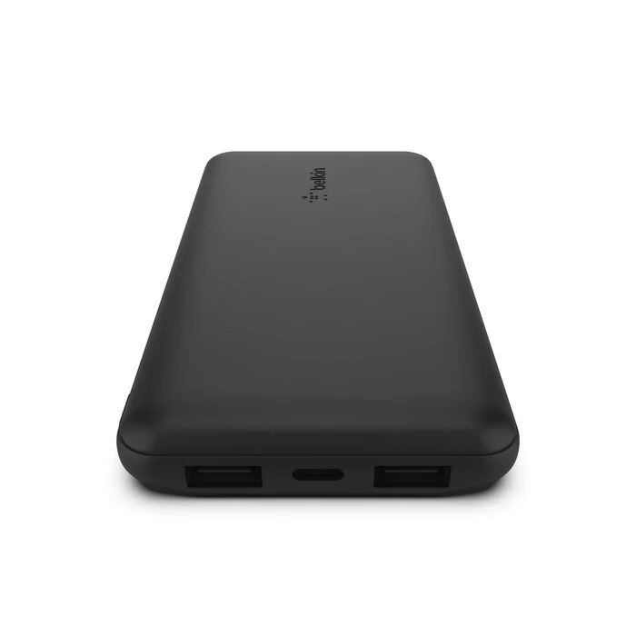 Belkin BOOST CHARGE 3-Port Power Bank 10K+ USB-A to USB-C Cable-Black - Image 6