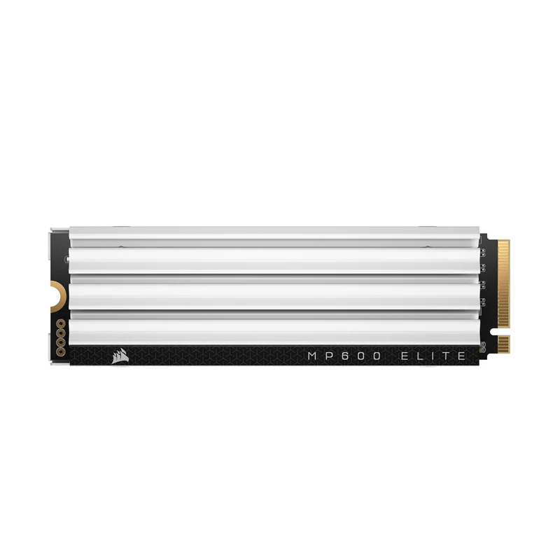 Corsair MP600 Elite 1TB M.2 PCIe Gen4 x4 NVMe SSD – Optimized for PS5 – Included Heatsink – M.2 2280 – Up to 7,000MB/sec Sequential Read – High-Density 3D TLC NAND – White - Image 4