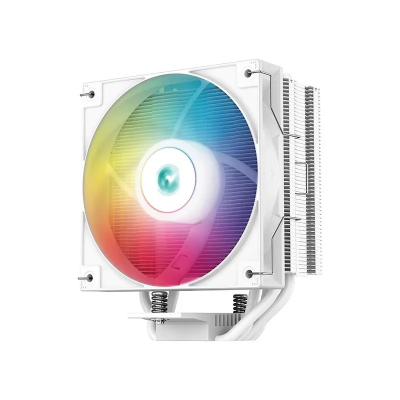 DeepCool AG400 WH ARGB Single Tower 120mm CPU Cooler, 2000 RPM Fan Speed, 75.89 CFM Airflow, ARGB LED, 3.36W Power,31.6 DBA Fan Noise,LGA1700,1200,AM5,AM4, White - Image 3