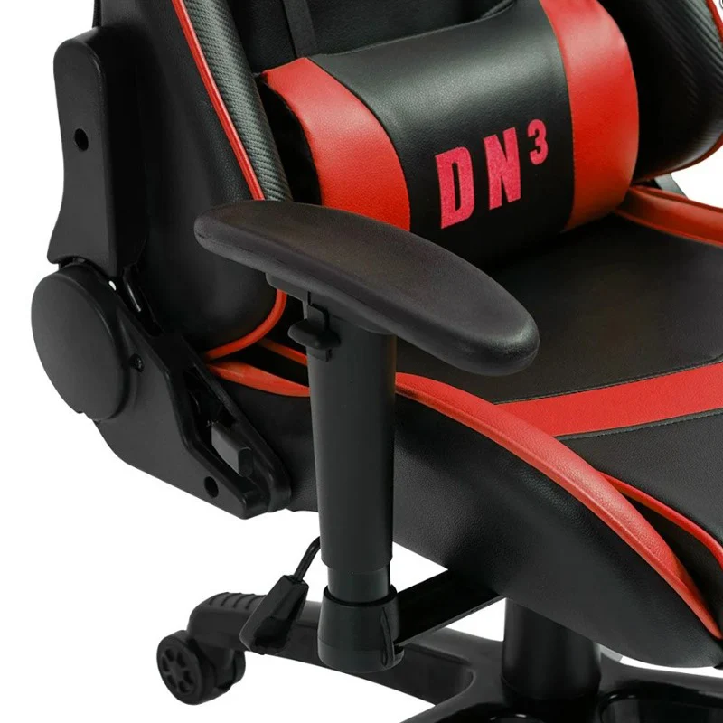 Draxen DN3 DN003 Ergonomic red&black Gaming Office Chair with Faux Leather Upholstery - Image 2