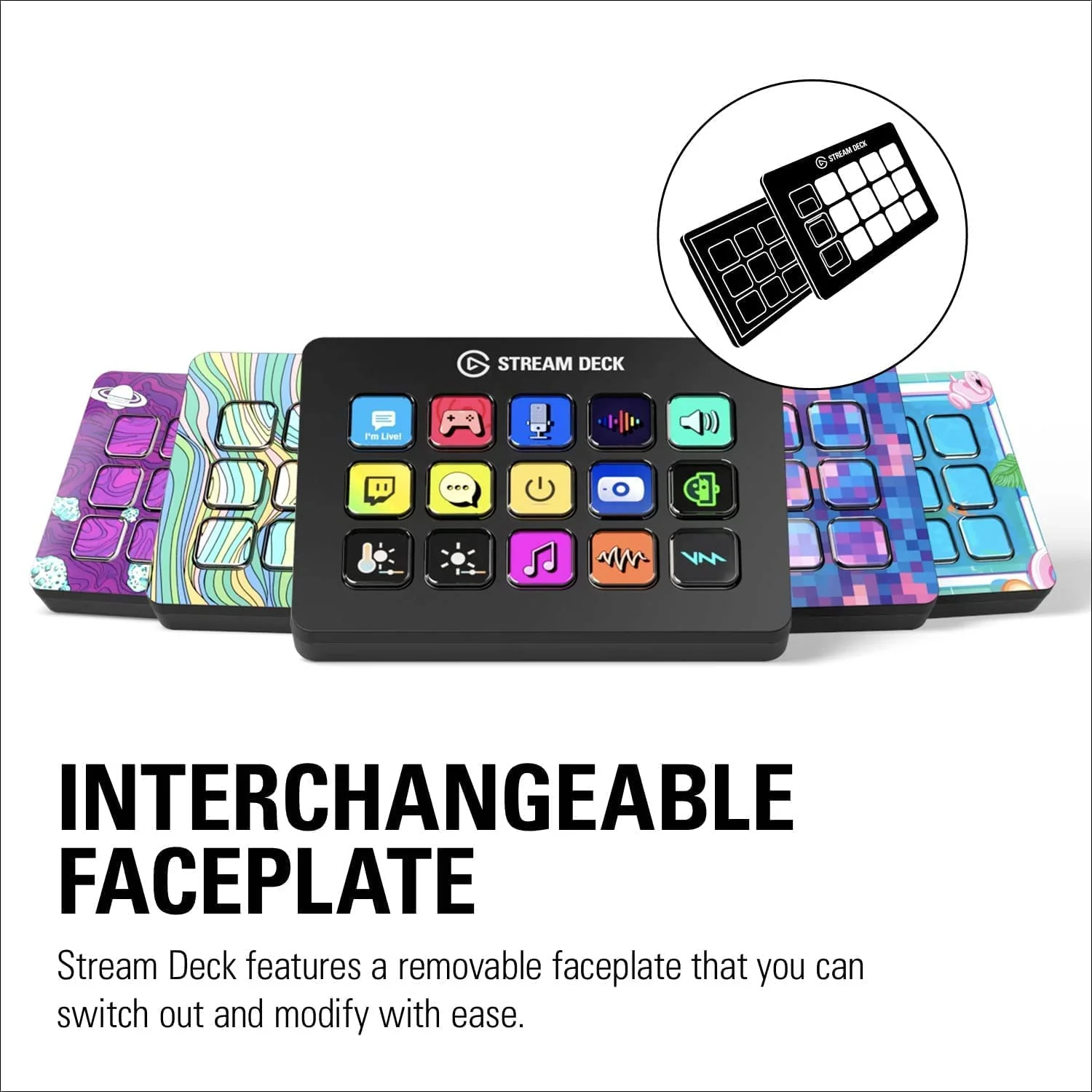 ELGATO STREAM DECK MK.2 – STUDIO CONTROLLER, 15 MACRO KEYS, TRIGGER ACTIONS IN APPS AND SOFTWARE LIKE OBS, TWITCH, YOUTUBE AND MORE, WORKS WITH MAC AND PC - Image 3