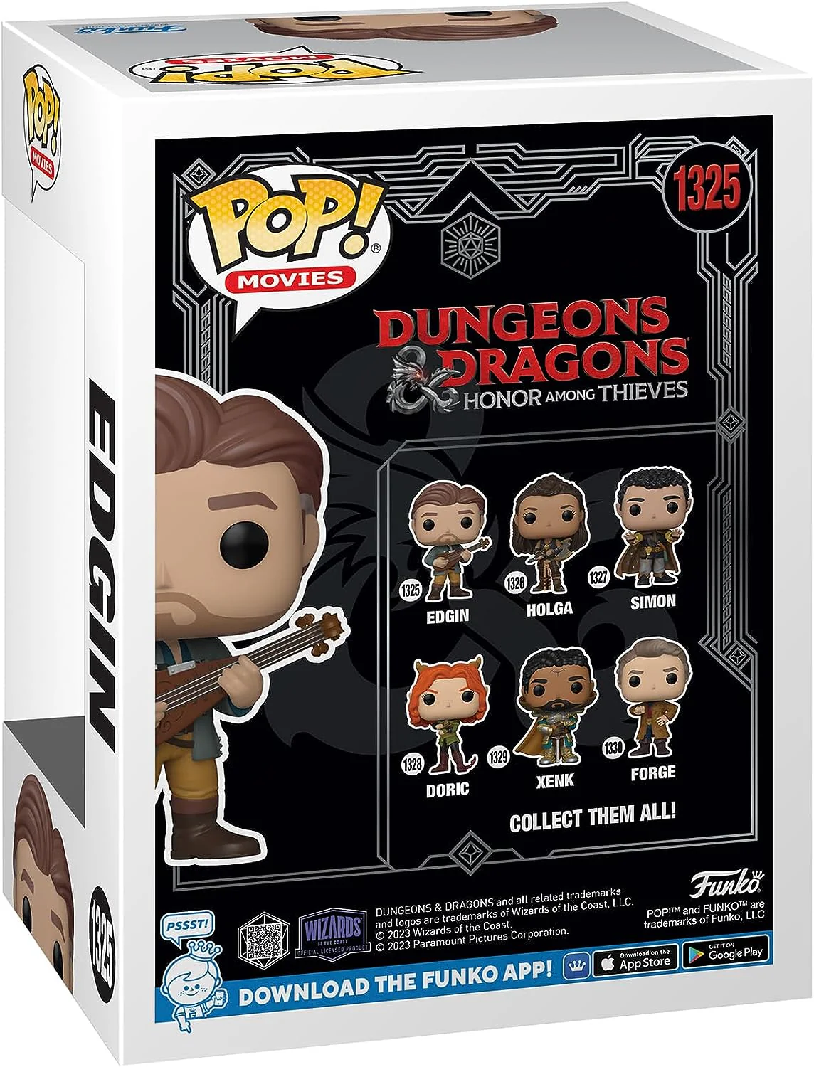 Funko Pop! Movies: Dungeons & Dragons - Edgin, Collectable Vinyl Figure - Image 2
