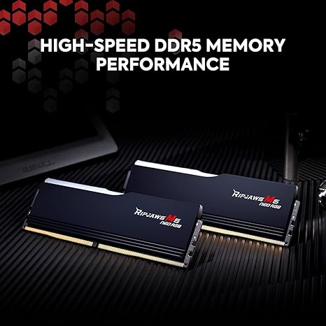 G Skill RIPJAWS M5 Neo RGB 32GB(2x16GB) DDR5 RAM 6000MT/s, CL36-48-48-96 1.25V Desktop Memory,(AMD Expo)Matte White. - Image 4