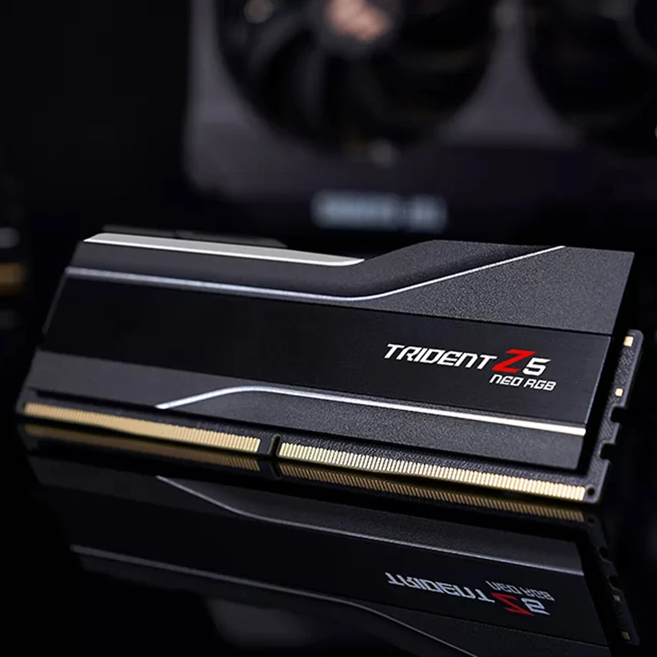 G Skill Trident Z5 Neo RGB 32GB (2x16GB) Memory Kit (RAM), DDR5-6000MTs, CL32-38-38-96 1.35V, AMD EXPO, Black | F5-6000J3238F16GX2-TZ5NR - Image 6