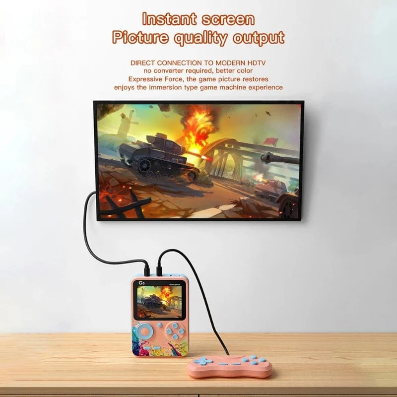 G5 Game Box Console ,3.0 inch Screen-Green - Image 4