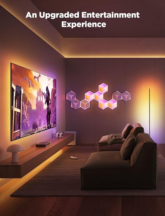 Govee Glide Hexagon Light Panels Ultra Meteor grey 7Pack - Image 2