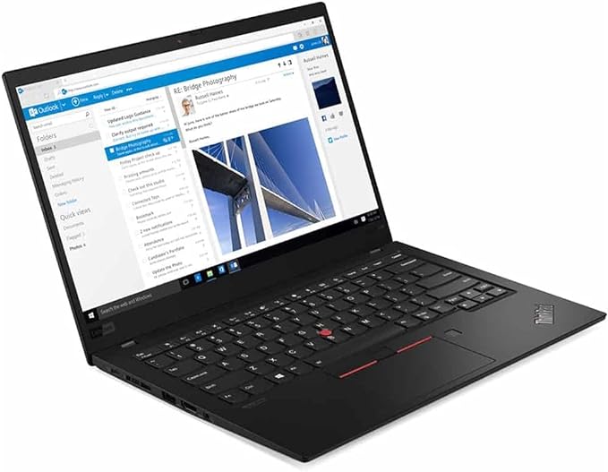 Lenovo ThinkPad X1 Carbon Ultralight Laptop, Intel Core i7-8550U CPU, 16GB DDR4 BUILTIN RAM, 512GB SSD M.2 Hard, 14 inch Display,(Refurbished) - Image 7