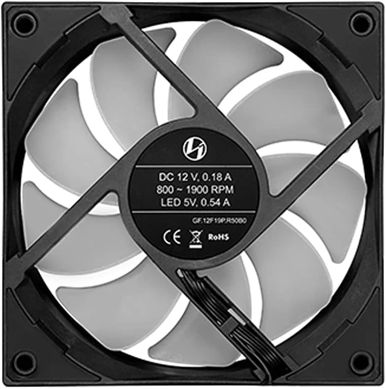 Lian Li ST120-3B Black 3 Pack, ARGB 120mm LED PWM, with Fan Controller - Image 9