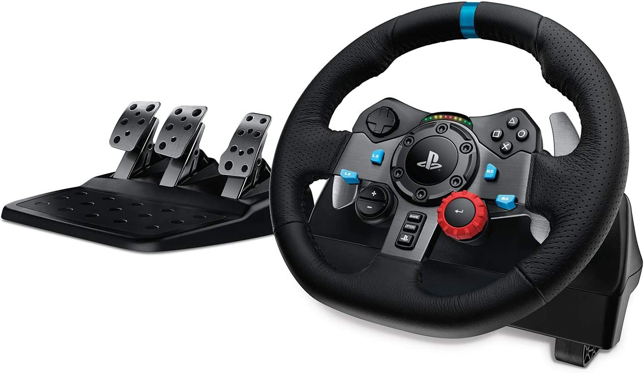 Logitech G29 Driving Force Racing Wheel and Floor Pedals for PS5, PS4, PC, Mac - Black - Image 3