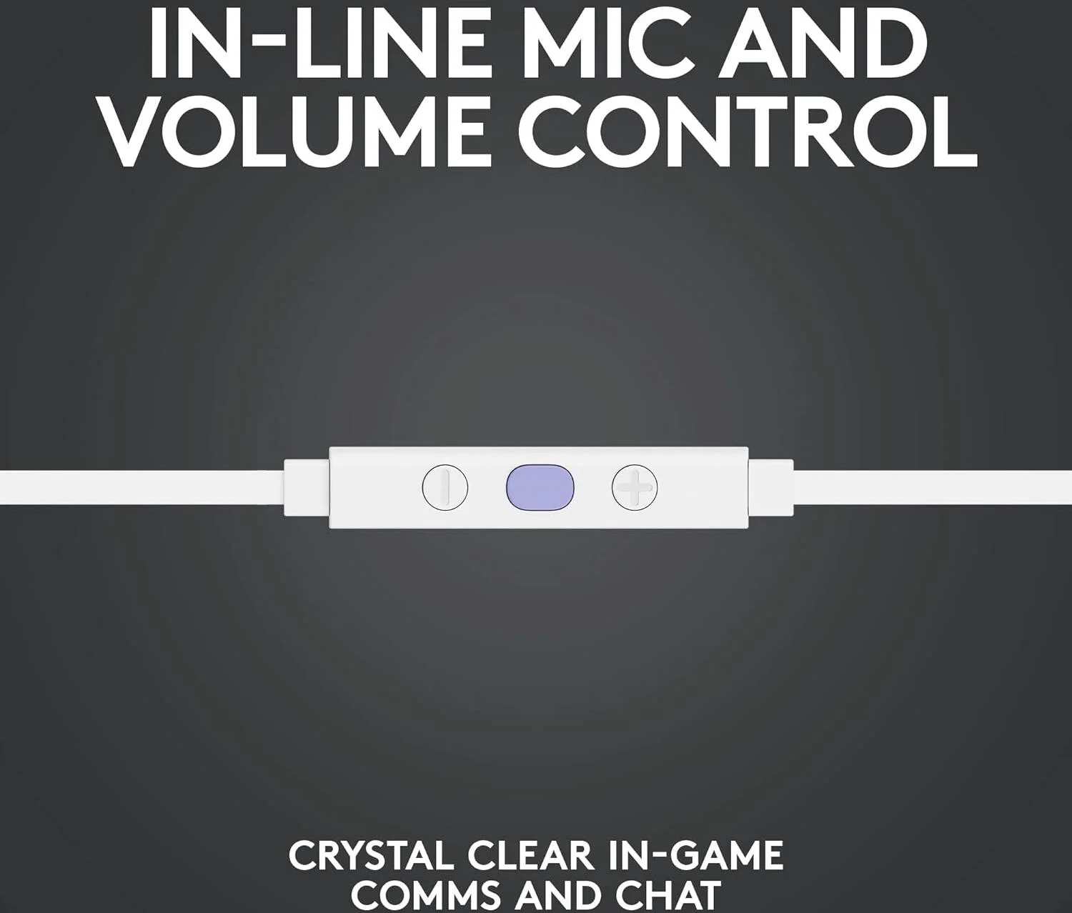 Logitech G333 In Ear Gaming Earphone, In Line Mic and Controls, Gaming Grade Dual Drivers, Durable Aluminum Housing, Adaptive Comfort, White&Purple - Image 12