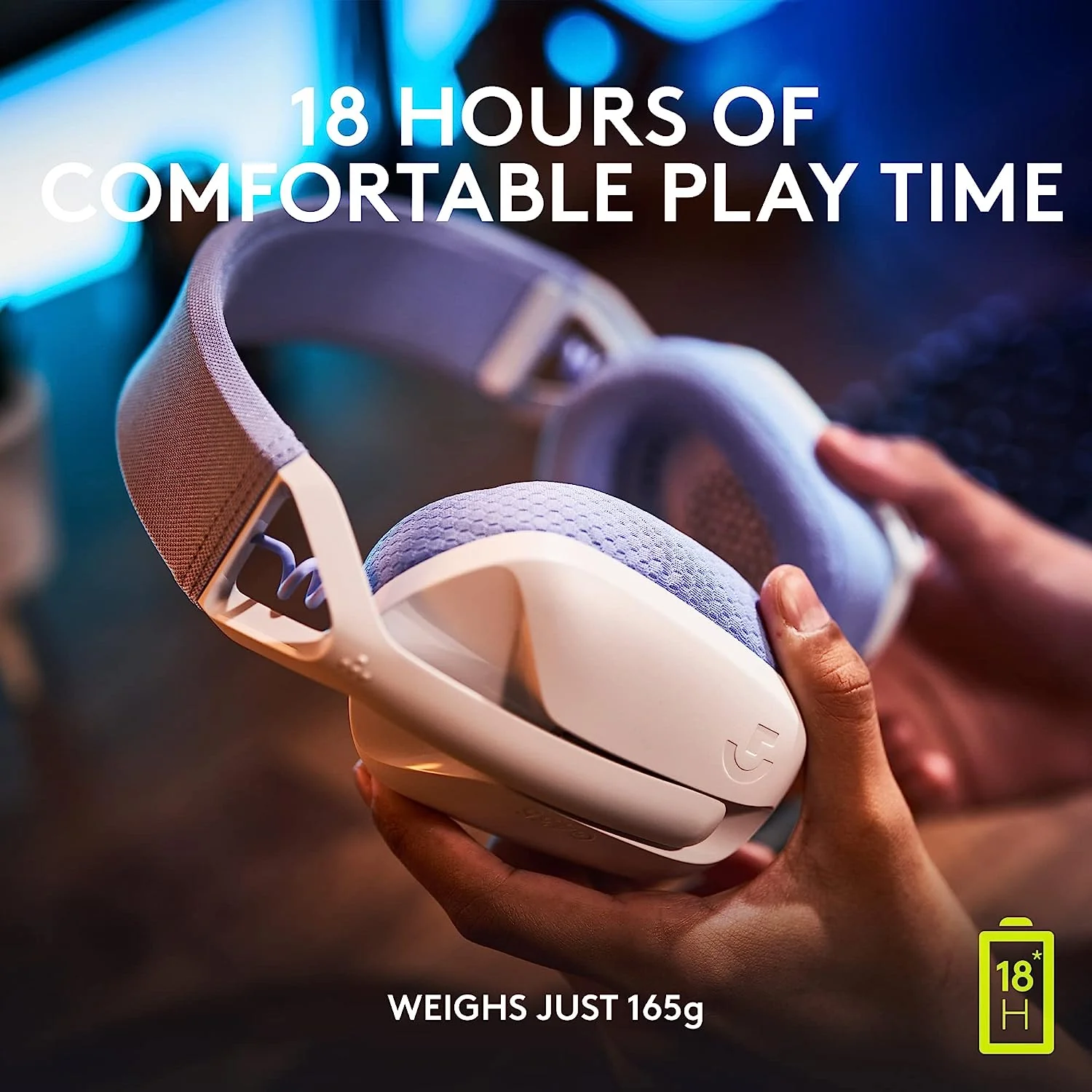 Logitech G435 LIGHTSPEED & Bluetooth Wireless Gaming Headset - Image 6