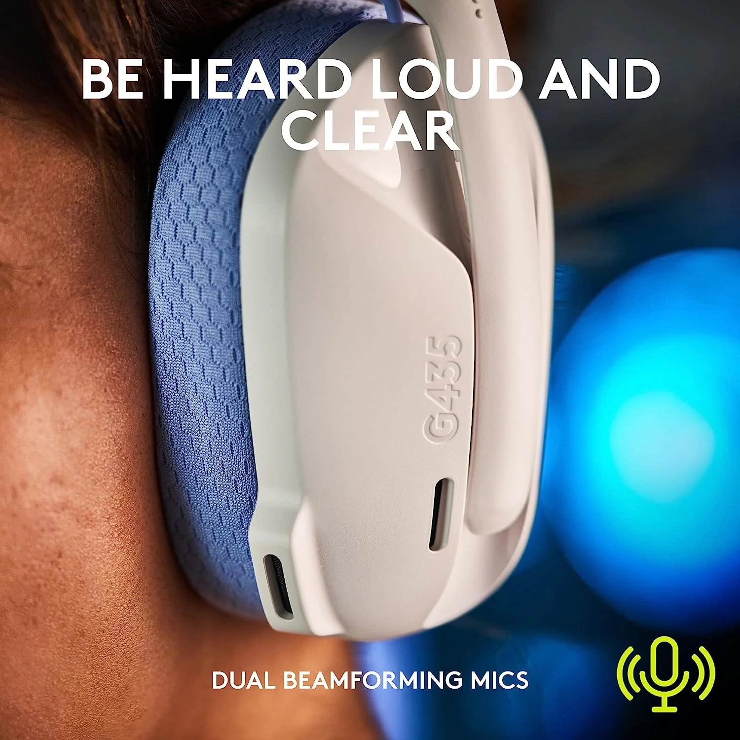 Logitech G435 LIGHTSPEED & Bluetooth Wireless Gaming Headset - Image 7
