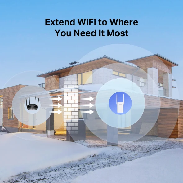 MERCUSYS ME80X AX3000 Wi-Fi 6 Range Extender - Image 5