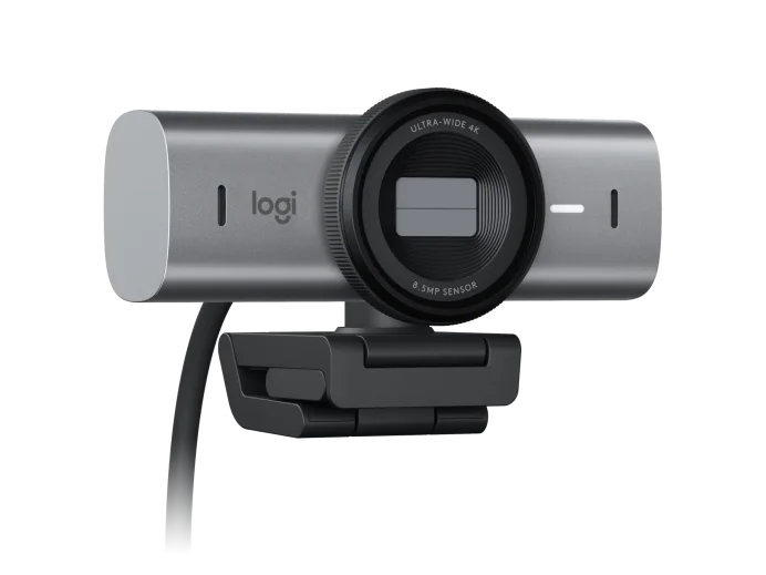 Logitech MX Brio 4K Ultra HD Webcam for Streaming & Video Conferencing AI Auto-Framing & HDR-Graphite - Image 4