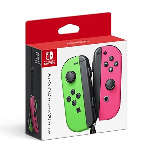 Nintendo Switch - Joy-Con (L/R)-Neon Green/Neon Pink