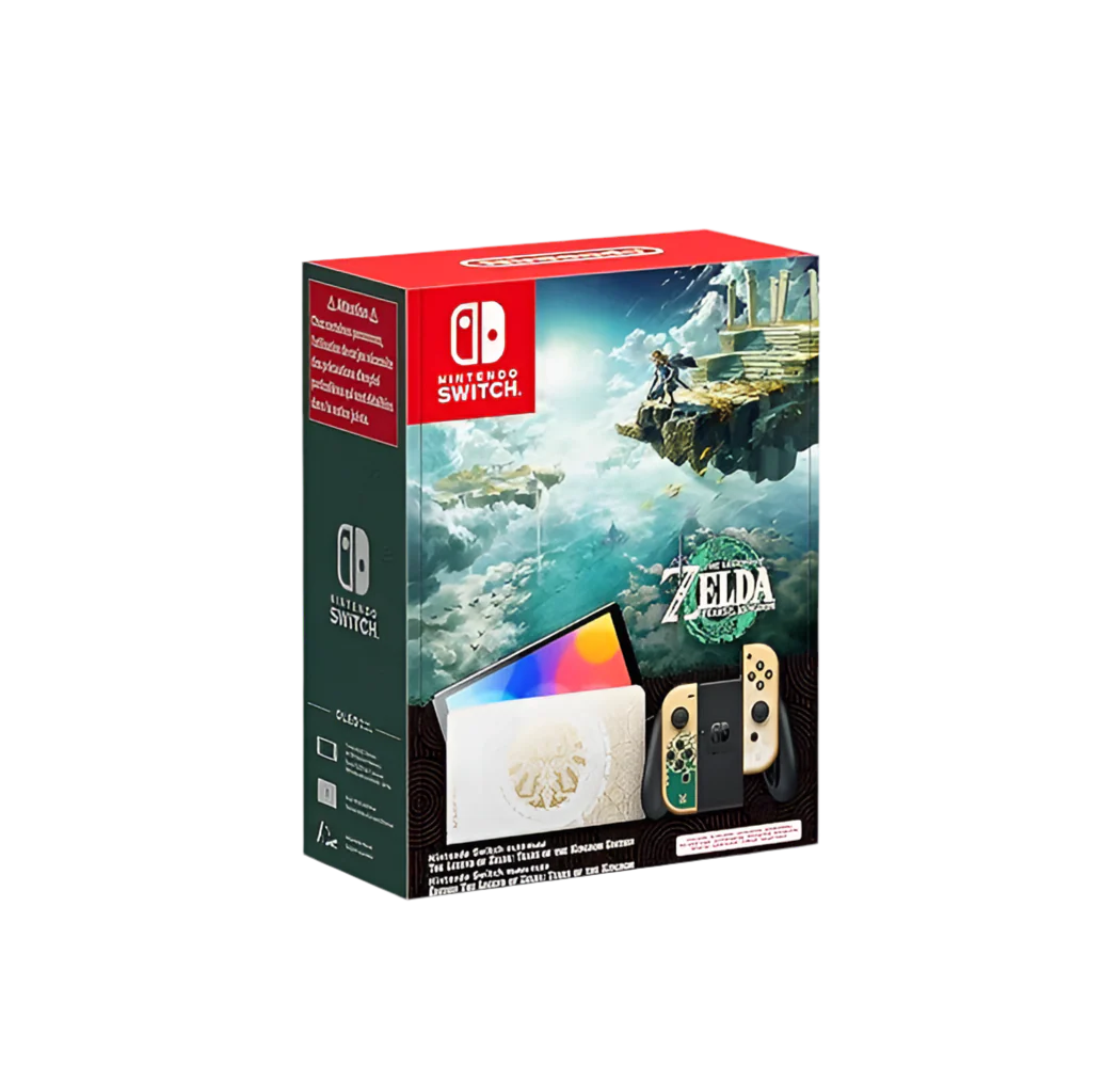 Nintendo Switch OLED Model Console - Legend of Zelda Tears of the Kingdom Edition - Image 11