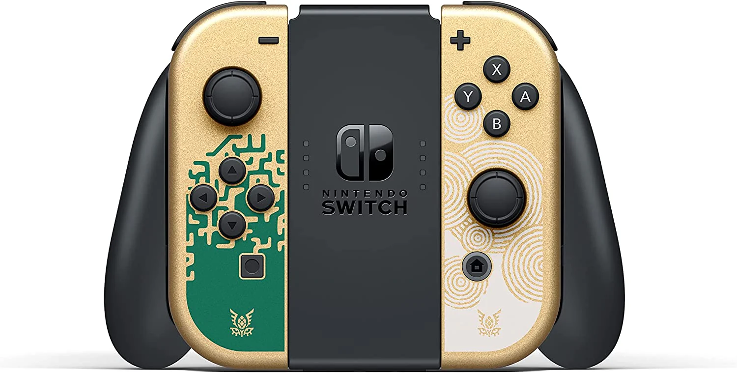 Nintendo Switch OLED Model Console - Legend of Zelda Tears of the Kingdom Edition - Image 4