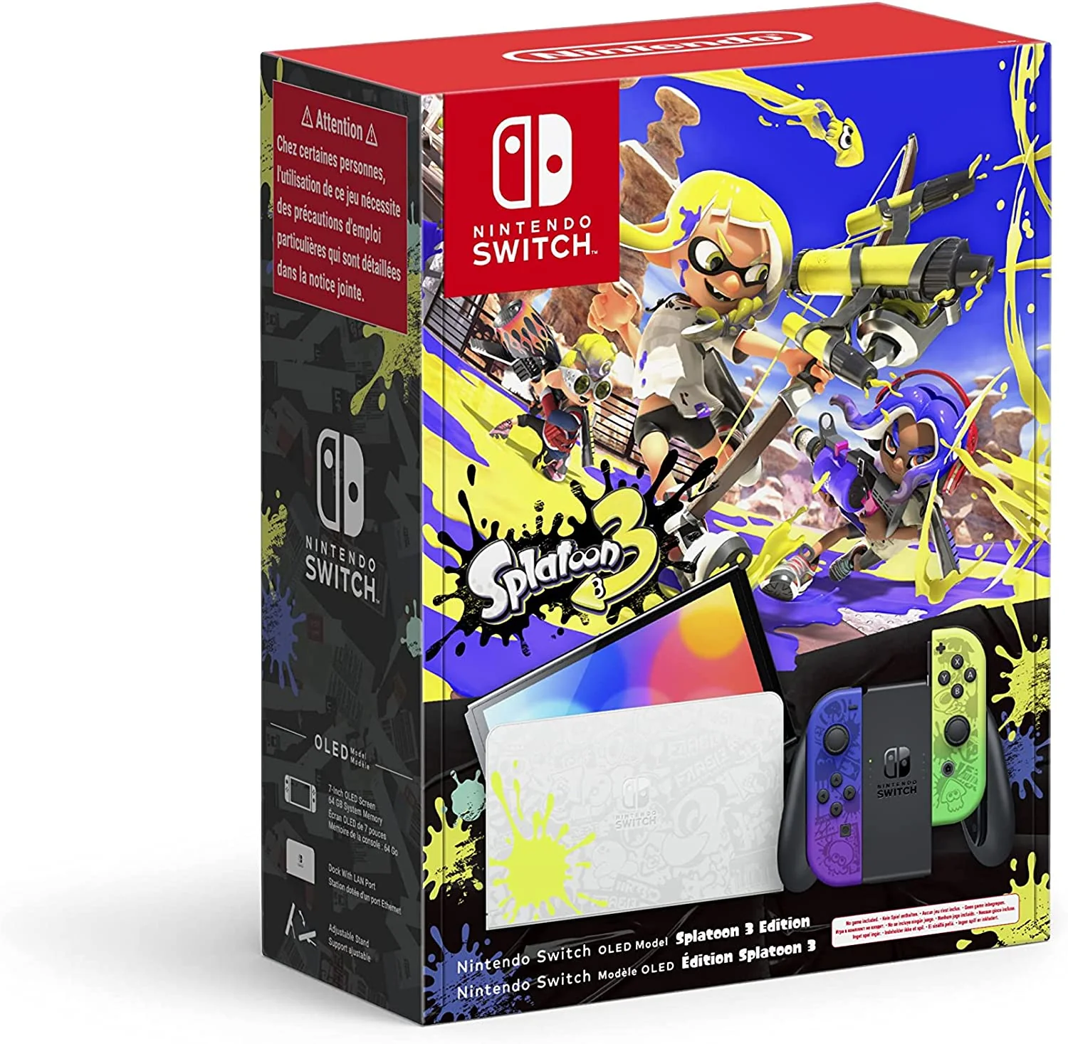 Nintendo Switch – OLED Model Splatoon 3 Edition - Image 3