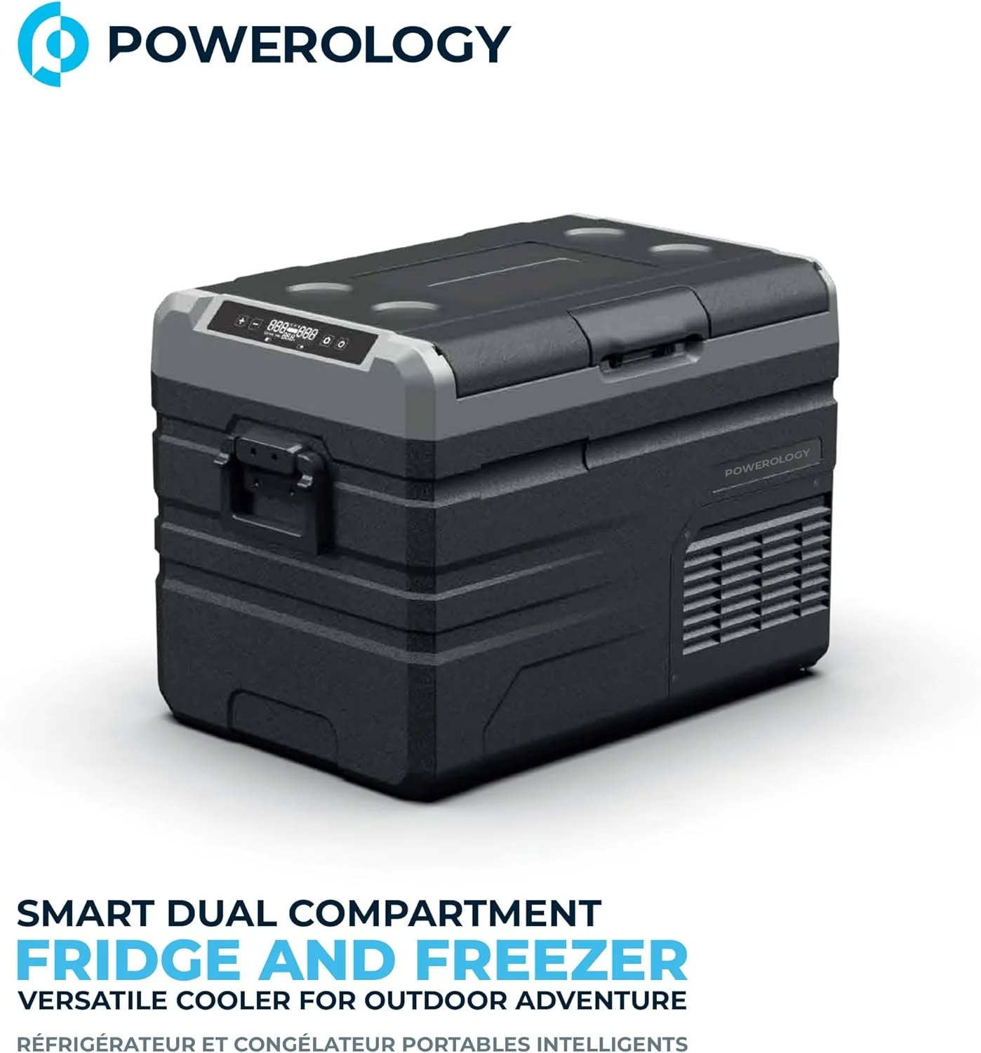 Powerology 37L Smart Dual Compartment Fridge And Freezer, Upto -20 Celcius. - Image 3