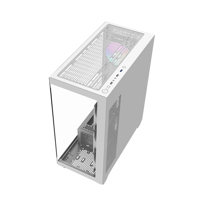 RAIDMAX Infinita i800 ATX Mid Tower PC Case,White - Image 5