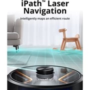 Roll over image to zoom in EUFY Eufy RoboVac X8 Hybrid Robotic Vacuum Cleaner Black T2261K11 - Image 4