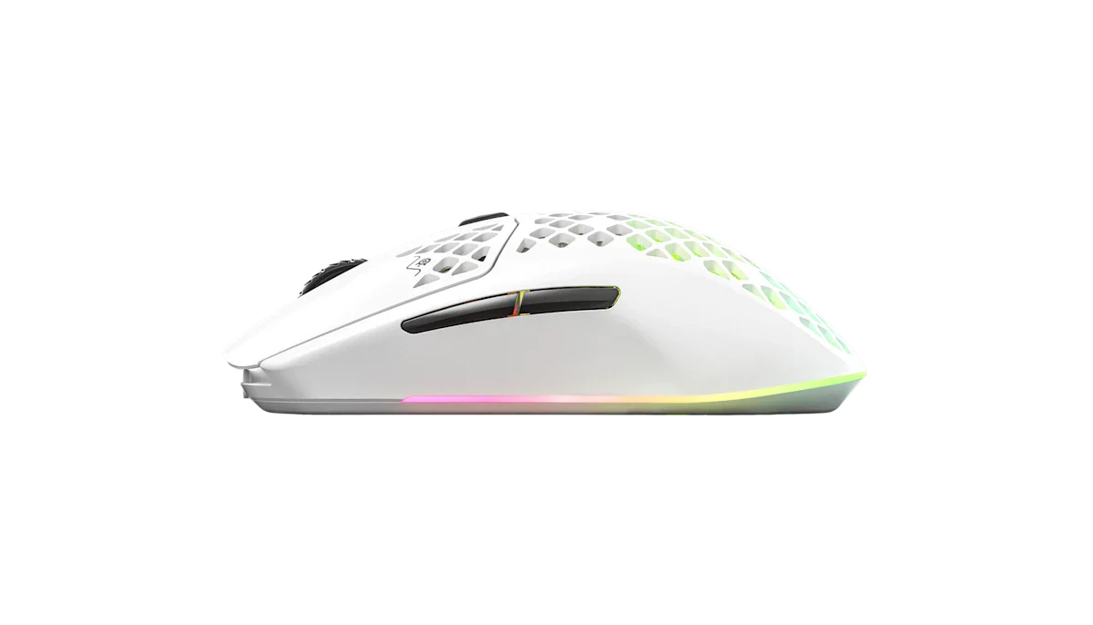 SteelSeries Aerox 3 Wireless Ultra-Lightweight Gaming Mouse - Snow - Image 3