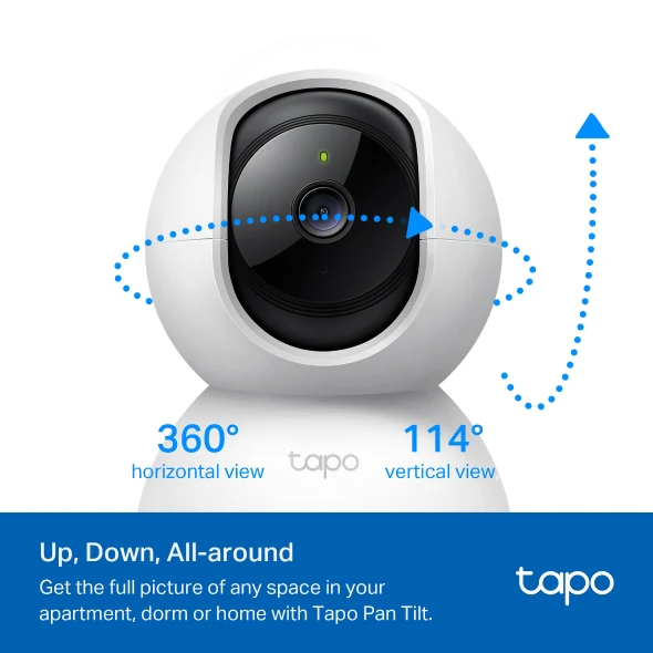 TP-Link Tapo C200C Pan Tilt Home Security Wi-Fi Camera  1080p HD - Image 4