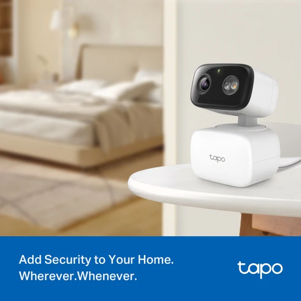 TP-Link Tapo C206 Indoor Outdoor Pan Tilt Security Wi-Fi Camera - Image 4